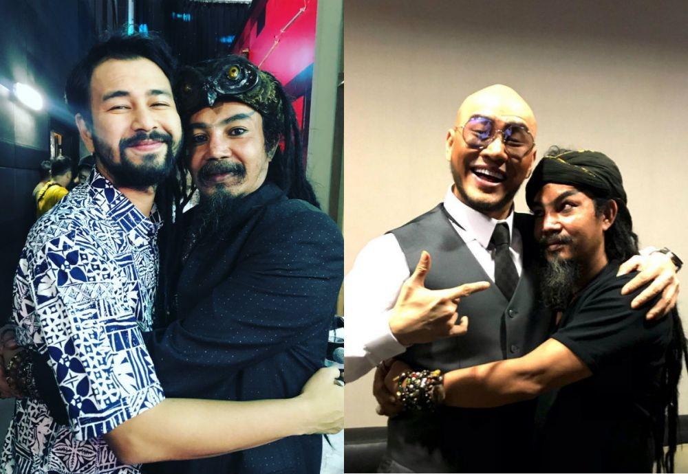 Garang di TV, 10 Pose Manja nan Unyu Limbad saat Foto Bareng Artis
