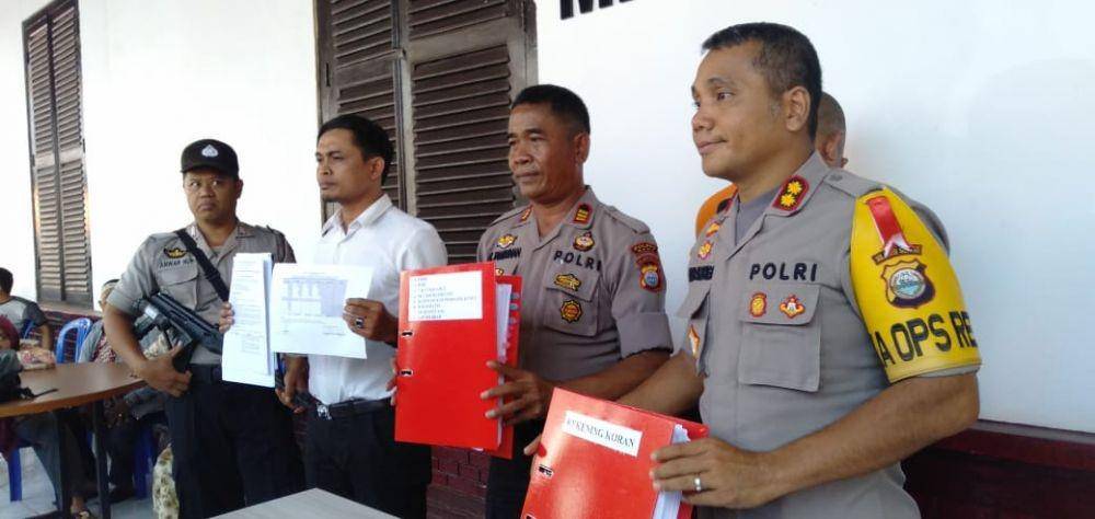 Kapolres Gowa (ujung kanan)/Istimewa