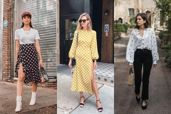 9 Ide Mix & Match Tampil Trendi dengan Motif Polkadot, Gak Norak Kok!