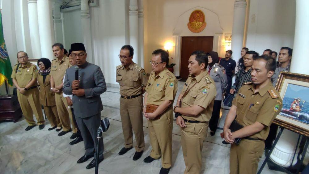 Ditetapkan Sebagai Tersangka, Sekda Jabar Diberhentikan Sementara