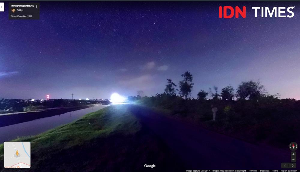 Foto Pocong di Google Maps Ternyata Asli, Begini Cara Melihatnya!
