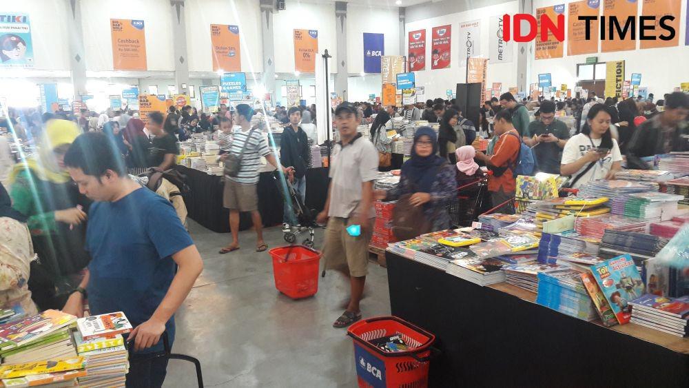 Big Bad Wolf (BBW) Pertama di Yogya, Pengunjung Rela Antre