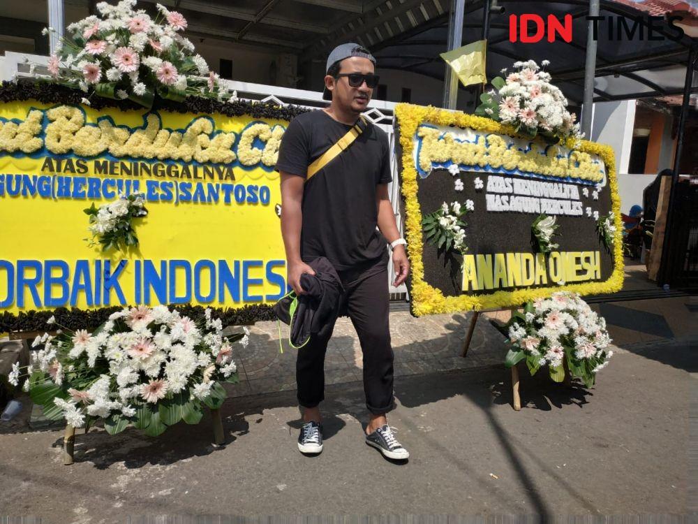 Agung Hercules Tersenyum Ketika Meninggal