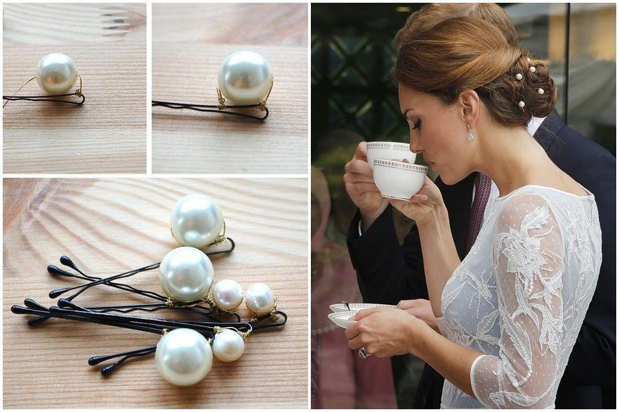 8 Ide DIY Bobby Pin Keren, Ada yang Dipakai Kate Middleton Lho!