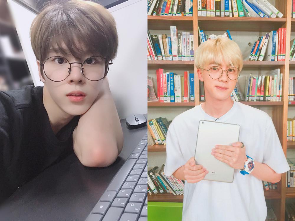 10 Idola KPop yang Hobi Pakai Kacamata, Jadi Pengen Belajar Bareng!