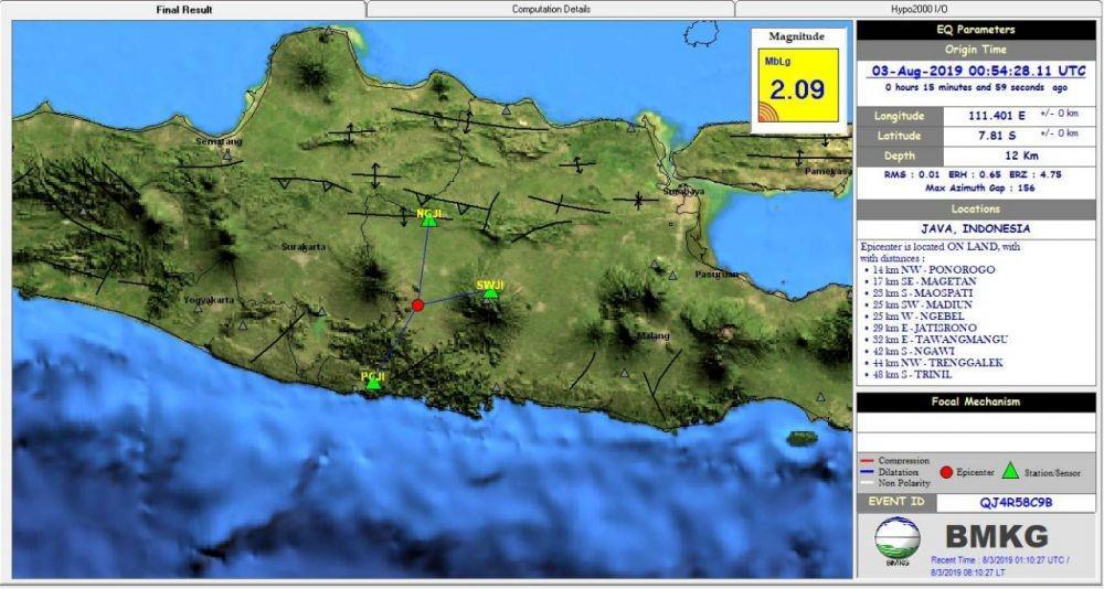 [BREAKING] Gempa M 5,1 di Yogyakarta, Masyarakat Diimbau Tenang
