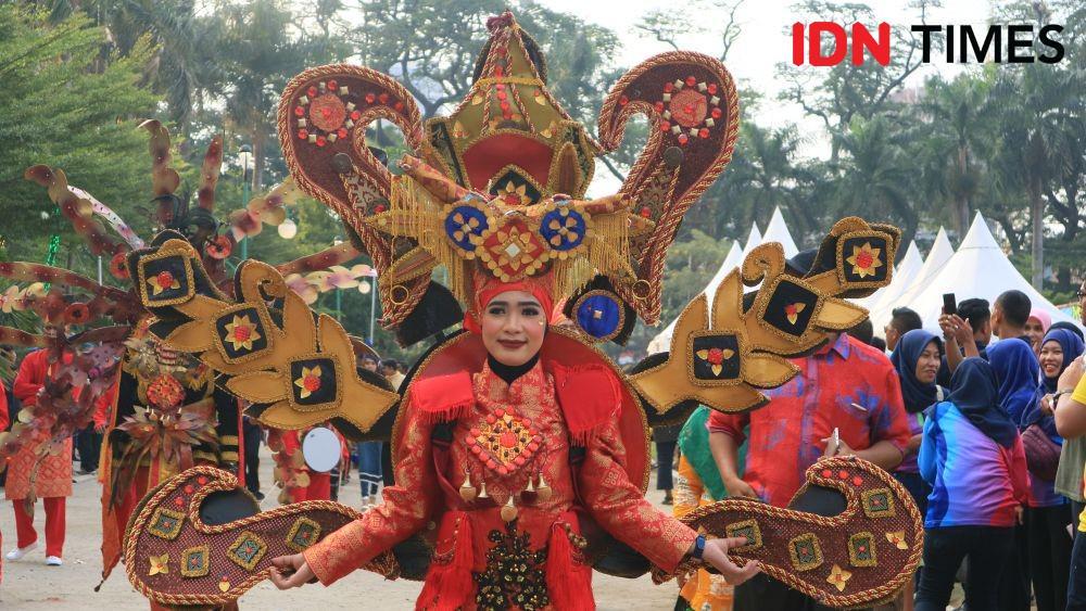 Adu Kreatifitas Budaya, 10 Potret Keseruan Festival Pesona Lokal Medan