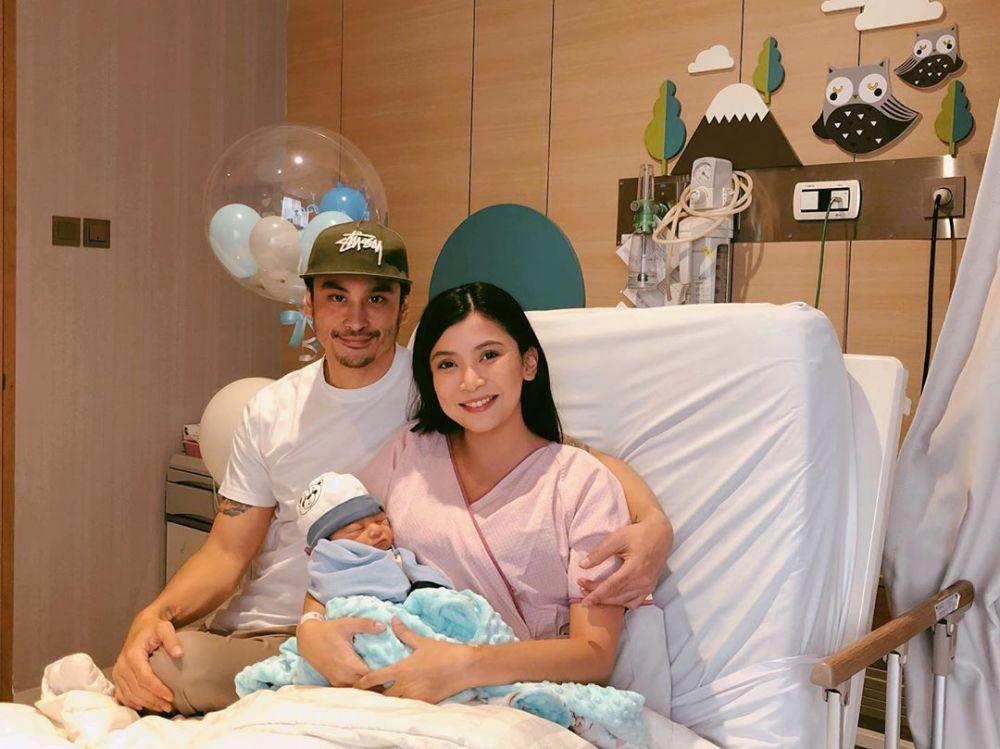 Melahirkan Anak Pertama, 10 Potret Perjuangan Shenty & Reuben Elishama