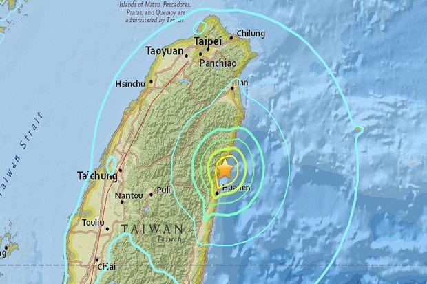 4 Fakta Gempa 6,0 SR yang Mengguncang Taiwan Kamis Pagi