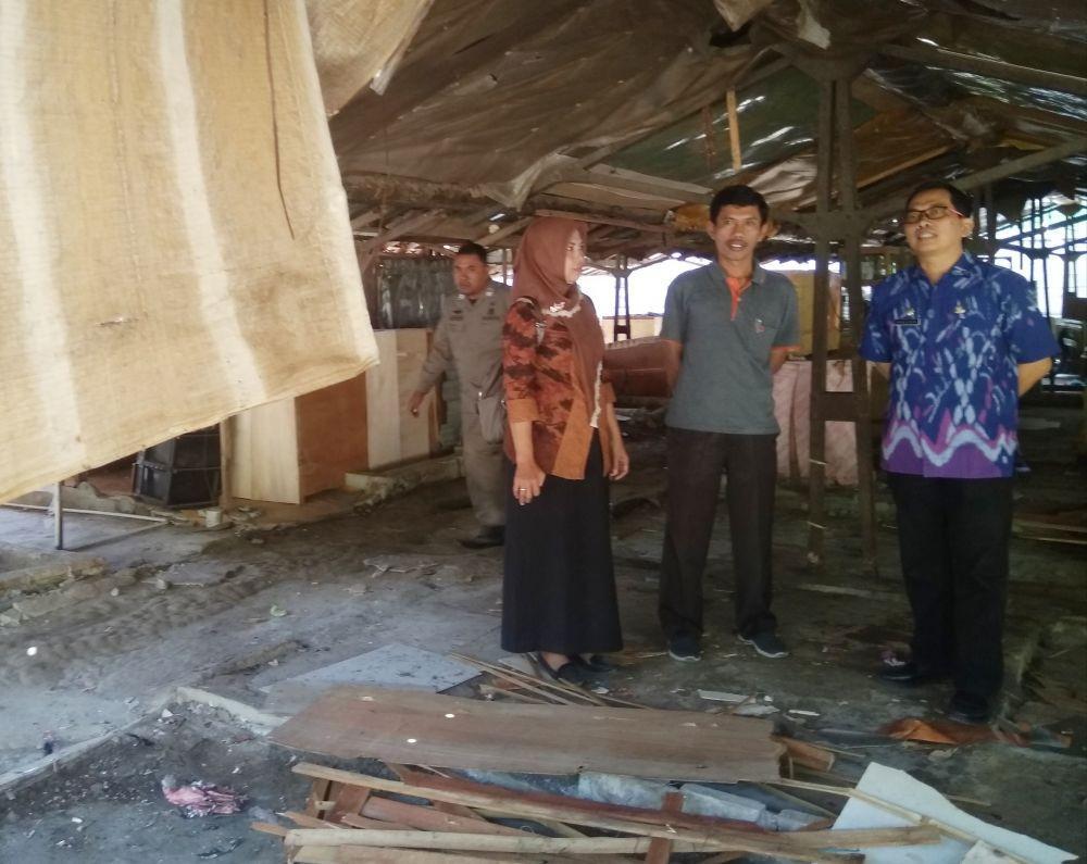 Dibongkar karena Prostitusi, Lapak Pasar Muneng Madiun Dibangun Ulang