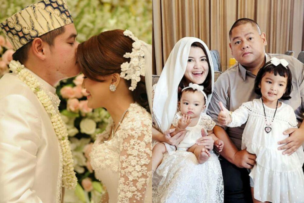 Kini Bahagia, 10 Potret Tania Putri yang Menikah dengan Mantan Pacar