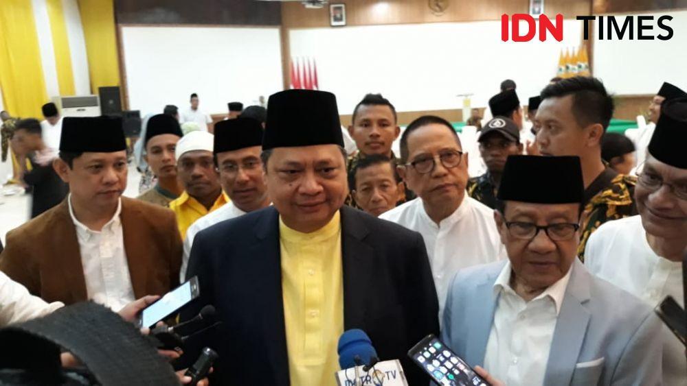 Isu Gerindra Masuk Koalisi, Airlangga: Golkar Terbuka, Tapi...