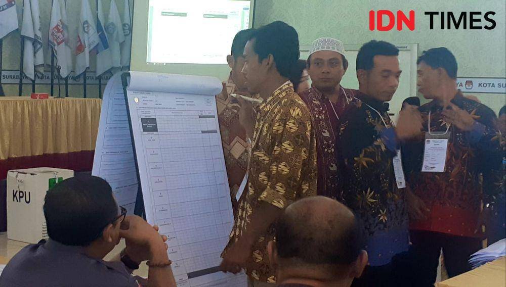 Hitung Ulang di KPU Surabaya Antarkan Agoeng Duduki Kursi DPRD Lagi