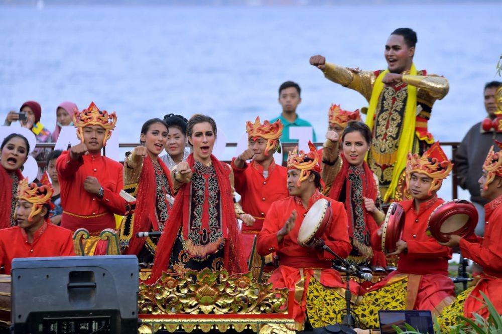 72 Pemuda dari 40 Negara Sahabat Warnai Pagelaran Inchan 2019