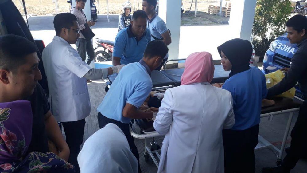 Menara Seluler Roboh Menimpa Sekolah SD di Maros, 6 Siswa Luka-luka