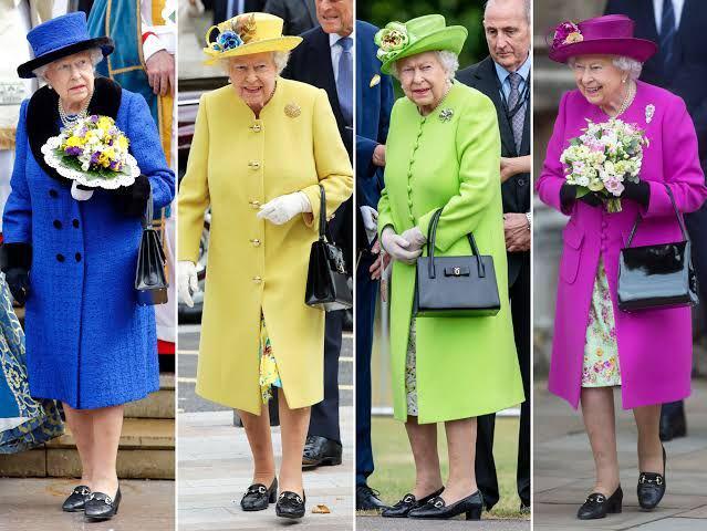 Deretan Outfit Kece Ratu Elizabeth, Berwarna-warni dan Matching!