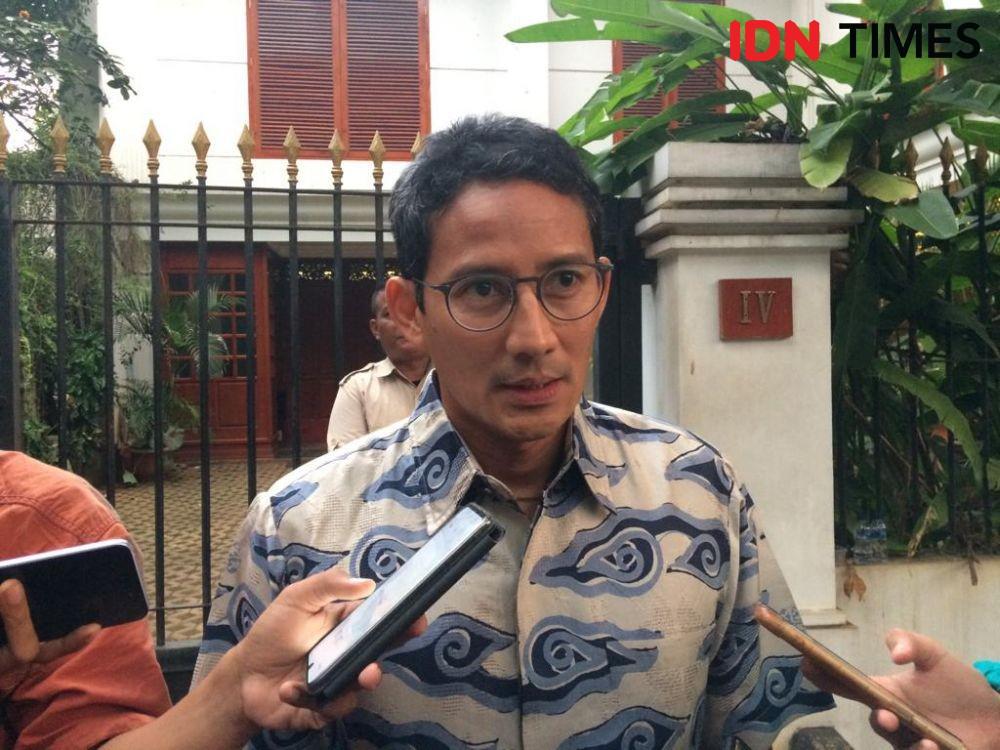 Sandiaga Uno Doakan Tjahjo Kumolo Husnul Khotimah