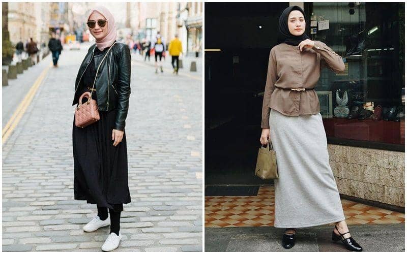 10 Inspirasi Gaya Feminin Minimalis dengan Hijab