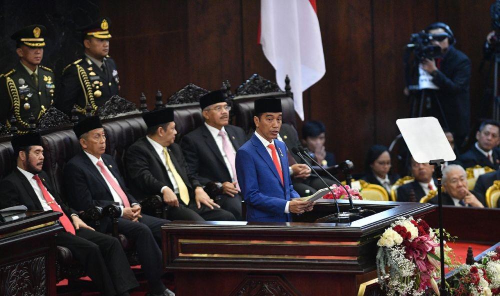 Tiga Fakta Menarik Pidato Jokowi dalam Sidang Tahunan MPR RI