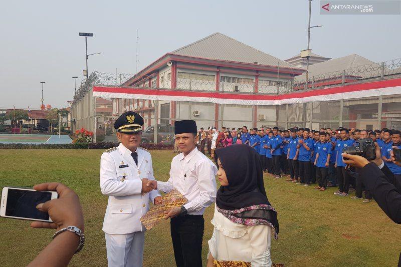 HUT RI ke-74, 24 Warga Binaan Lapas Cikarang dapat Remisi Bebas