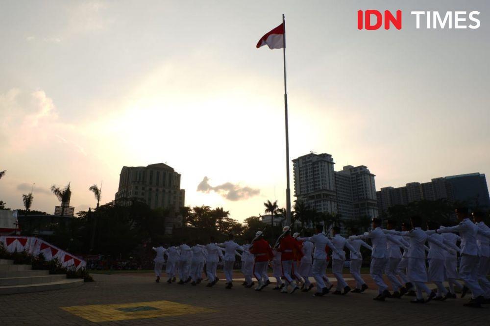 [FOTO] Terimakasih Paskibraka Sumut 2019, Senjamu Manis