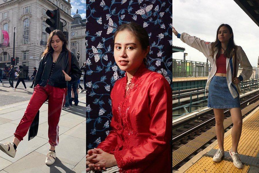 9 Style Andrea Turk, Cicit WR Supratman yang Tampil di HUT RI ke-74