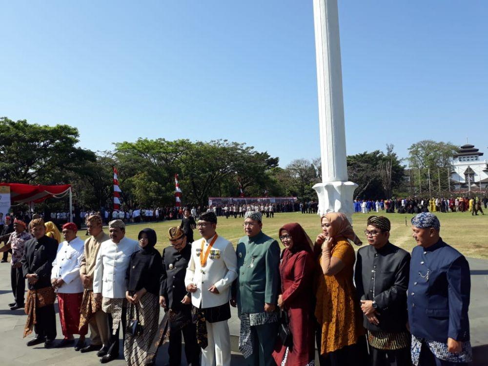Peringati HUT Jabar ke-74,  Ridwan Kamil Optimistis Warga Kian Makmur