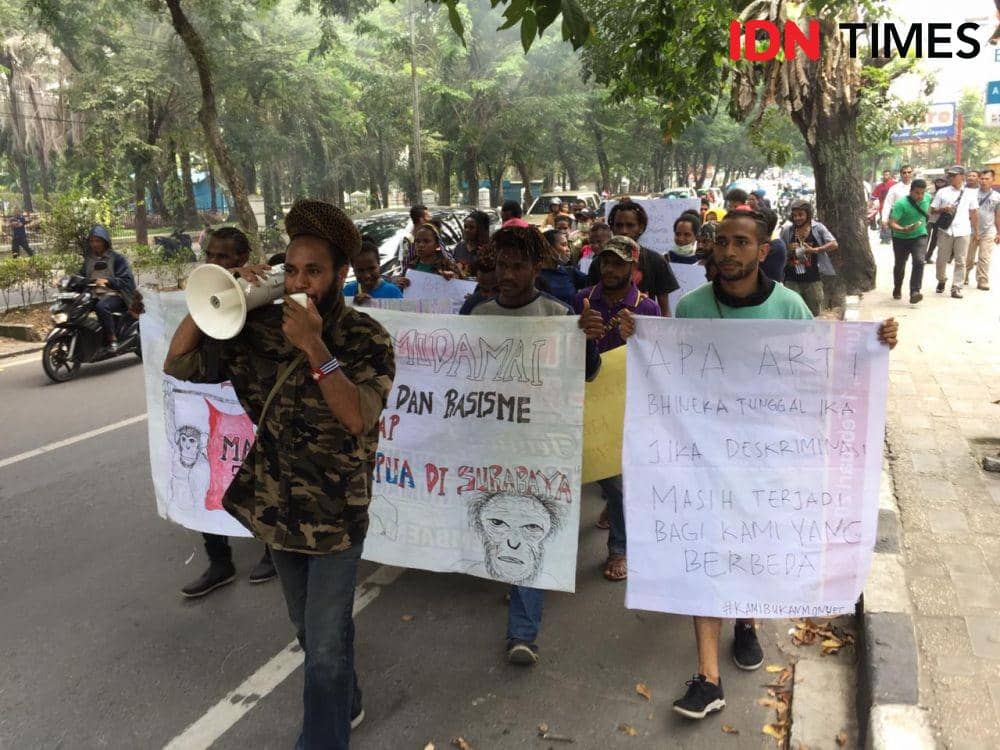 [BREAKING] Manokwari Rusuh, Mahasiswa Papua di Medan juga Unjuk Rasa