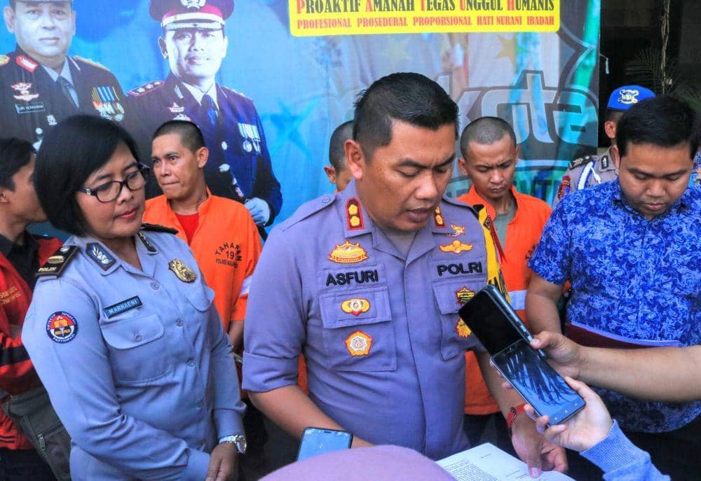 Curi Motor Sambil Mabuk, Komplotan Ini Sasar Supermarket