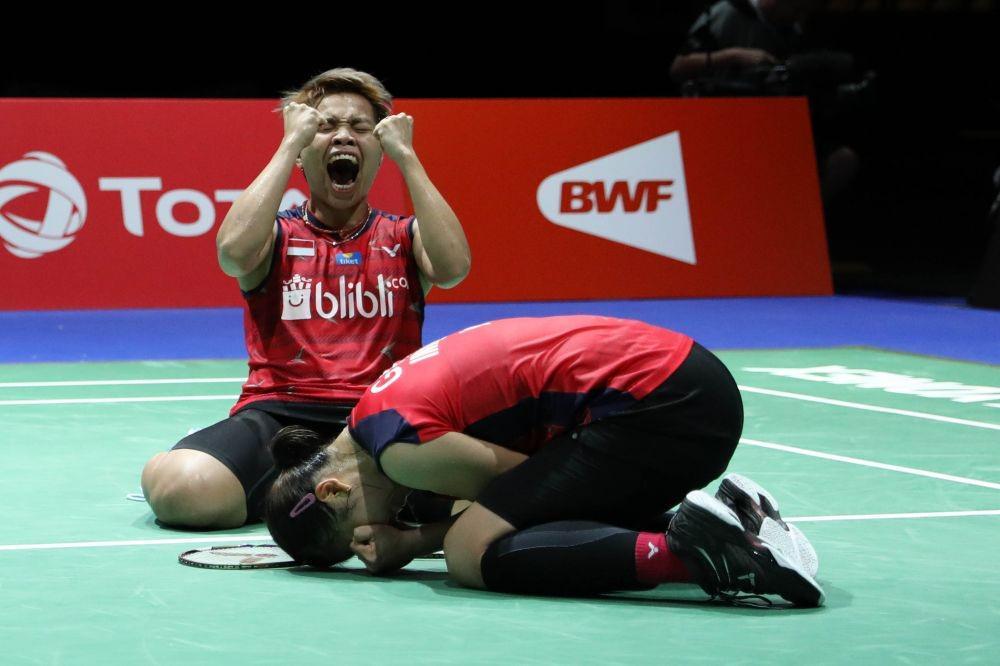 Greysia-Apriyani dan Anthony Ginting Dapat Bonus Lagi Rp2,3 Miliar