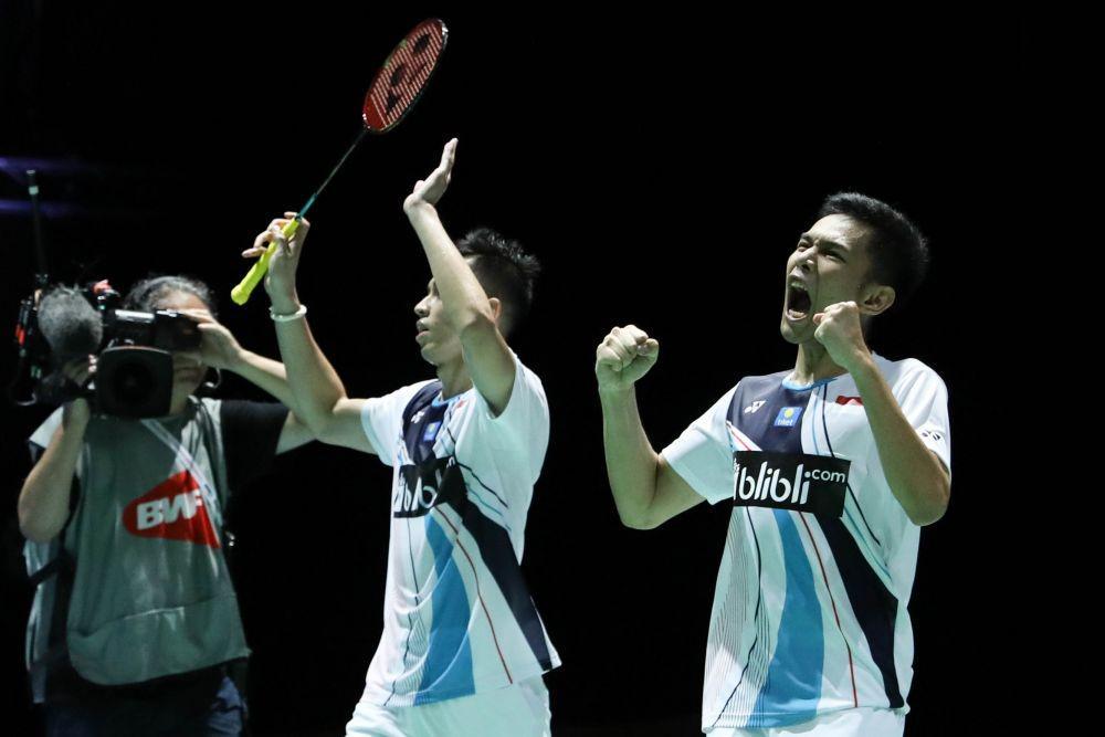 [BREAKING] Fajar/Rian Masuk Semifinal Indonesia Masters 2022