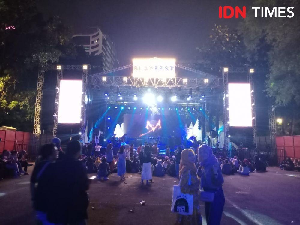Ada Mirles & Riri Riza, 10 Potret Keseruan Playfest 2019 Hari Pertama