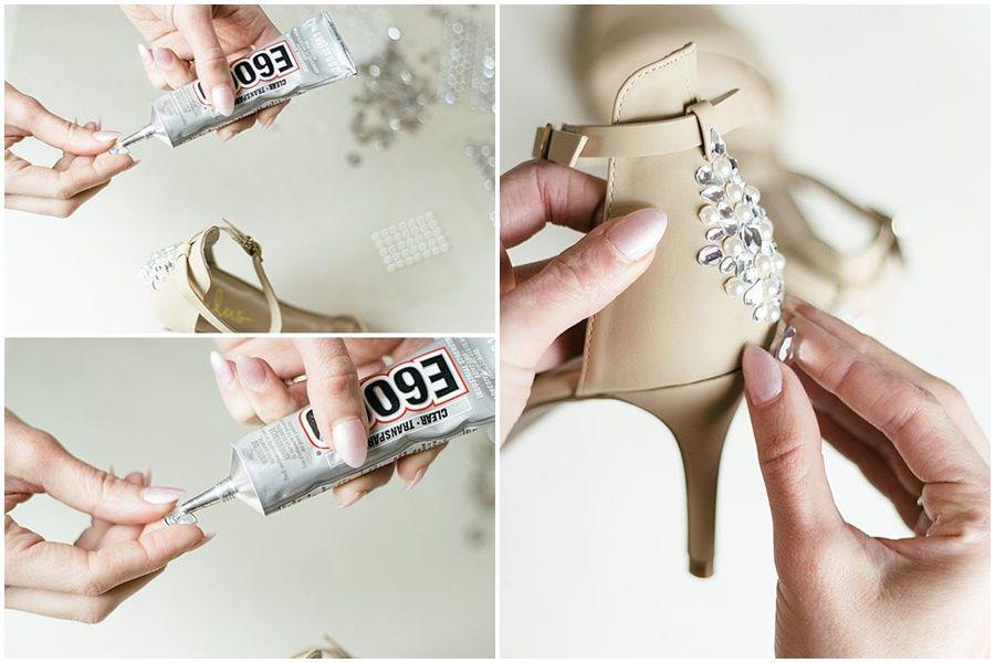 7 DIY Termudah Sulap Sepatu Lama Jadi Sepatu Nikah Cantik nan Glamor
