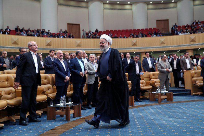 Presiden Iran Hassan Rouhani. ANTARA FOTO/Official Presidential website/Handout via REUTERS