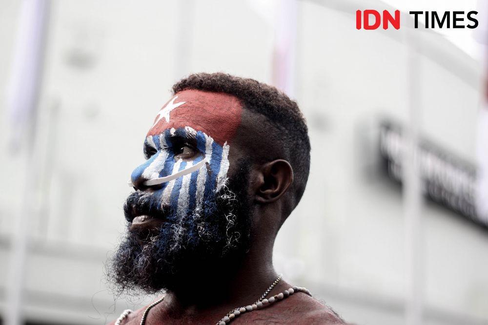 [FOTO] Mengikuti Aksi Mahasiswa Papua di Bandung