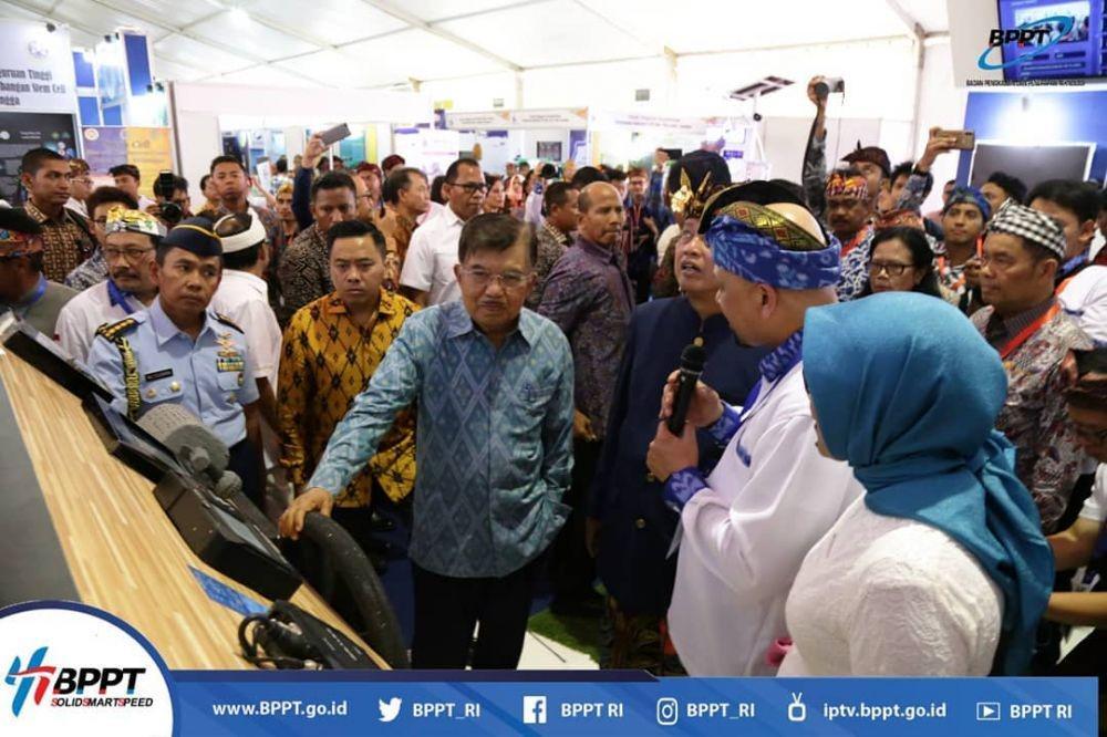 Singgung Harteknas, JK: Kita Tak Maju dengan Upacara Seperti Ini Saja