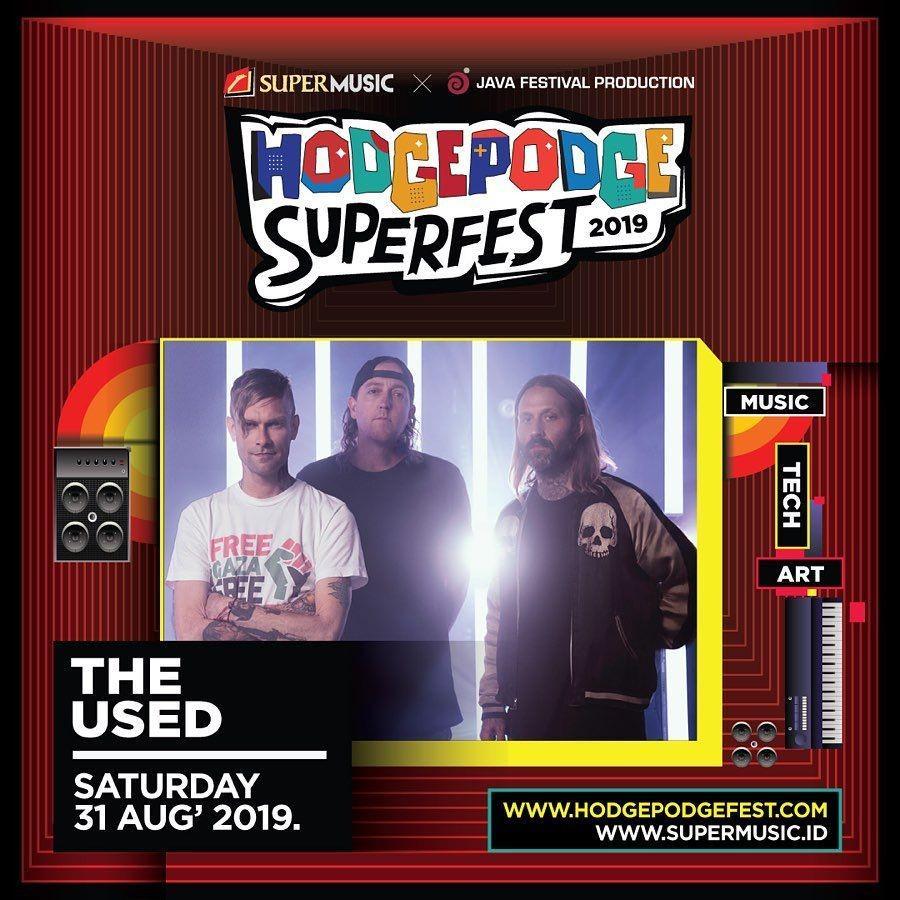 Bertabur Bintang Hits, Ini Dia Jadwal Hodgepodge Superfest 2019