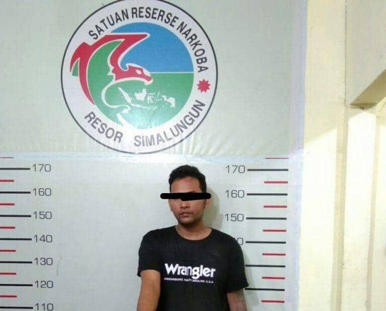 Akui Dapat dari Teman, 4 Pria Siantar Diduga Pengedar Sabu Diringkus