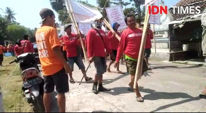 Warga Banaran Tuntut Pembangan Pasir Ilegal di Sungai Progo Ditutup