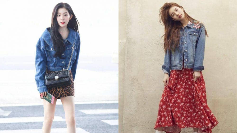 10 Ide Mix & Match Jaket Denim ala Idol KPop, OOTD Chic Buat Nge-Date!