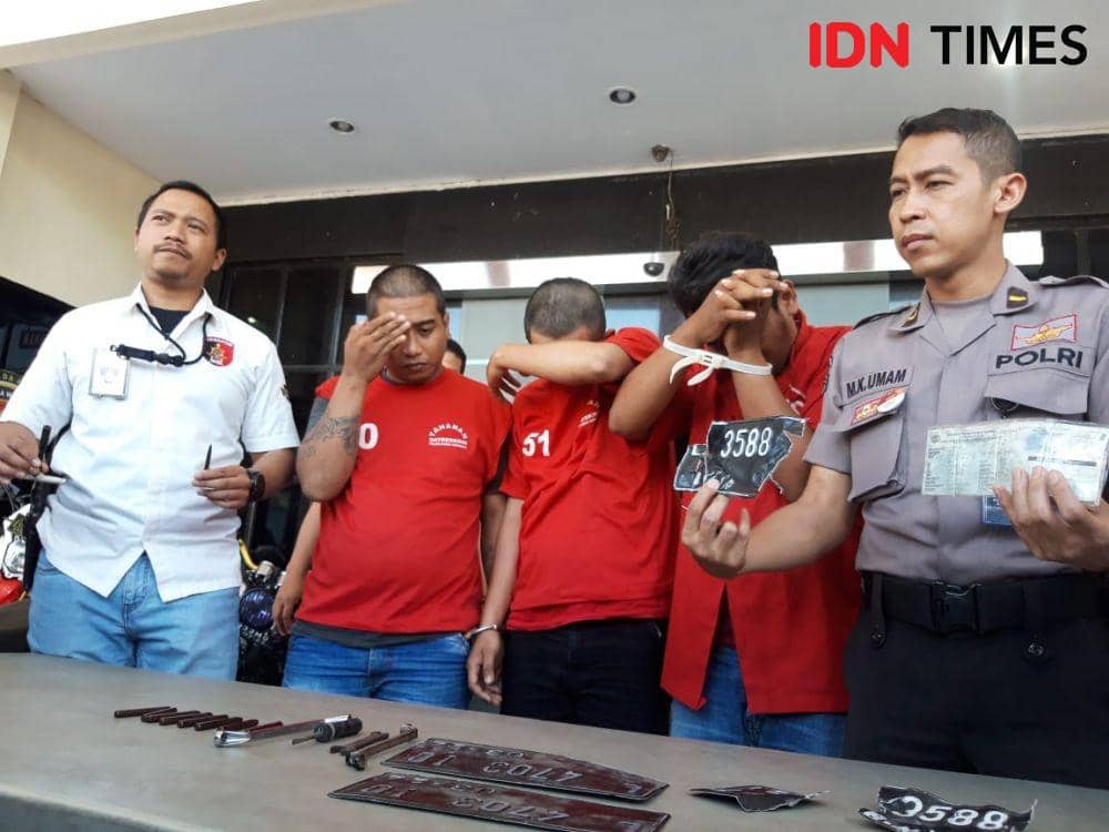 Komplotan Curanmor Diringkus, Terindikasi ke Jaringan Besar