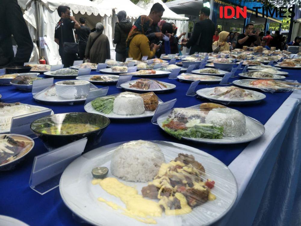 Ratusan Hidangan Kuliner Beragam Rasa Keju di Bandung Raih Rekor MURI