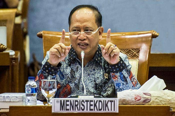 Menristekdikti Curiga Aksi Mahasiswa Ditunggangi Pihak Lain