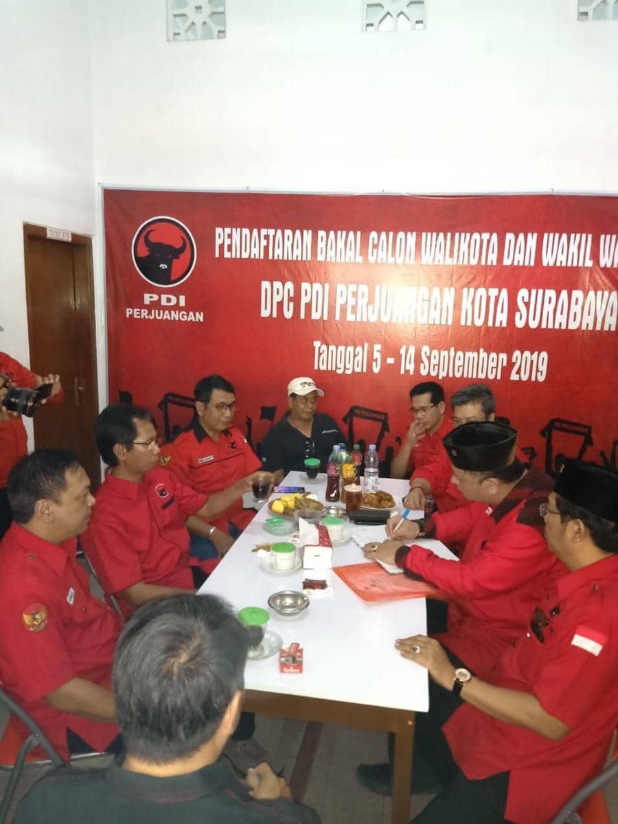 Ketua PDIP Surabaya Sebut Tiga Tokoh Sudah Ambil Formulir Cawali 2020
