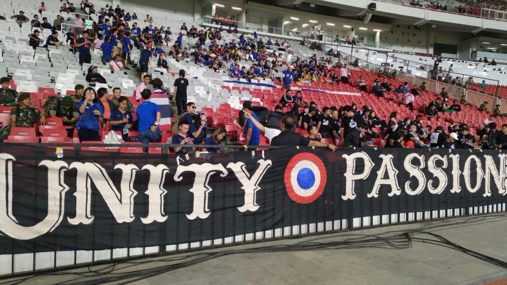 Tampil di GBK, Suporter Thailand Lebih Berisik dari Tuan Rumah!