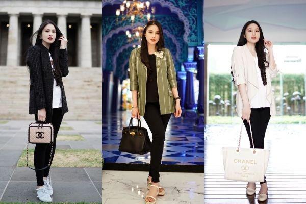 9 Maternity Style ala Sandra Dewi, Simpel dan Stunning!
