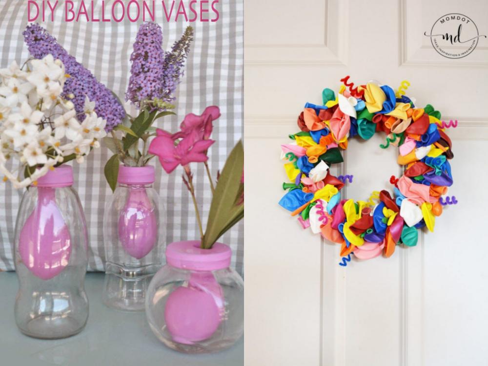 10 Kreasi dari Balon, Jadi Hiasan Ruangan hingga Wadah Serbaguna!