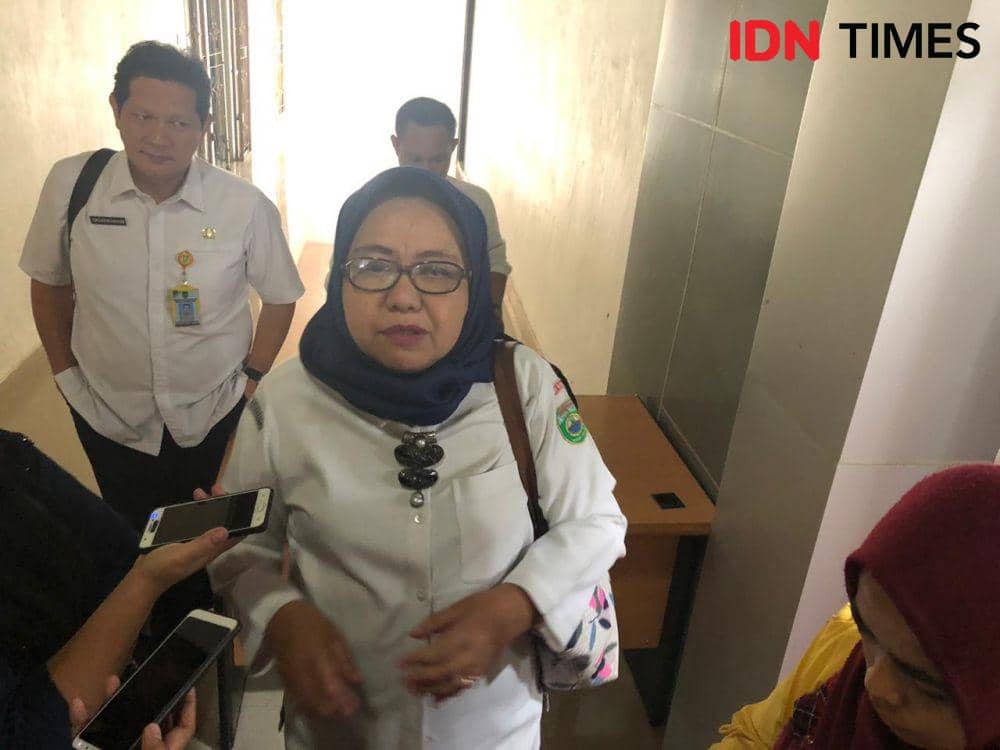 Kepala dinas kesehatan sumsel, Lesti (IDN Times/Rangga Erfizal)
