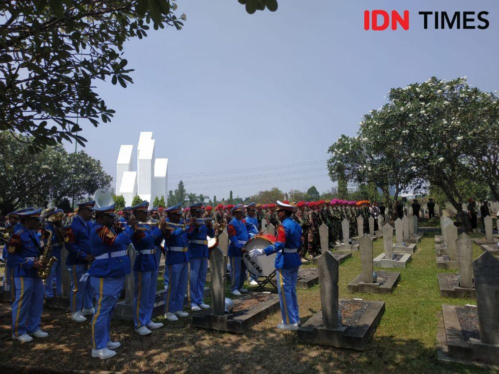 Kesibukan Jelang Pemakaman Habibie di TMP Kalibata, Ada Gladi Resik