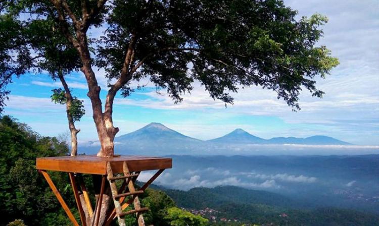 Menikmati Keindahan Alam di Gardu Pandang Lereng Kelir Semarang